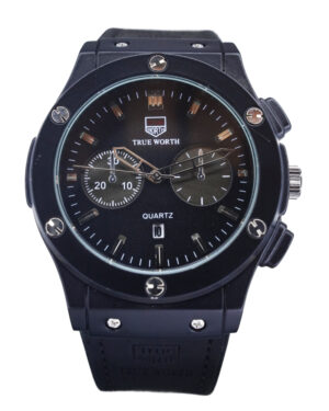 True Worth Signature Chronograph – Rose Gold & Olive Green